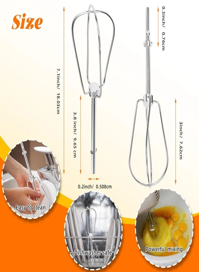 Hand Mixer Beaters - W10490648 KHM2B AP5644233 PS4082859