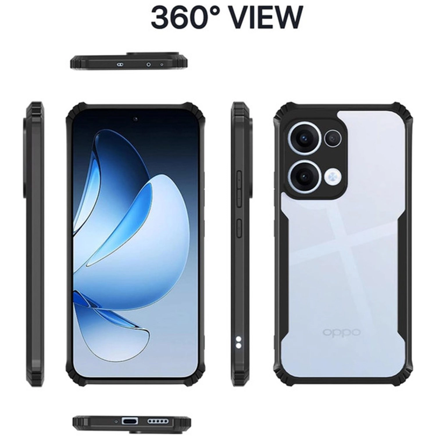GMBO13F - Case With Screen Protector Oppo Reno13 F
