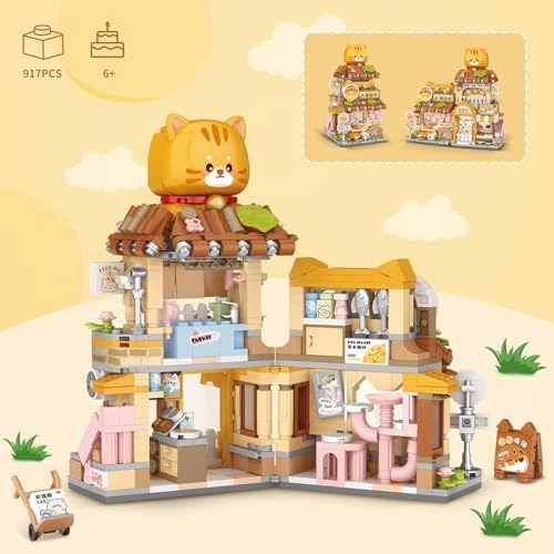 Cute Cat Shop - Cat 917 pcs