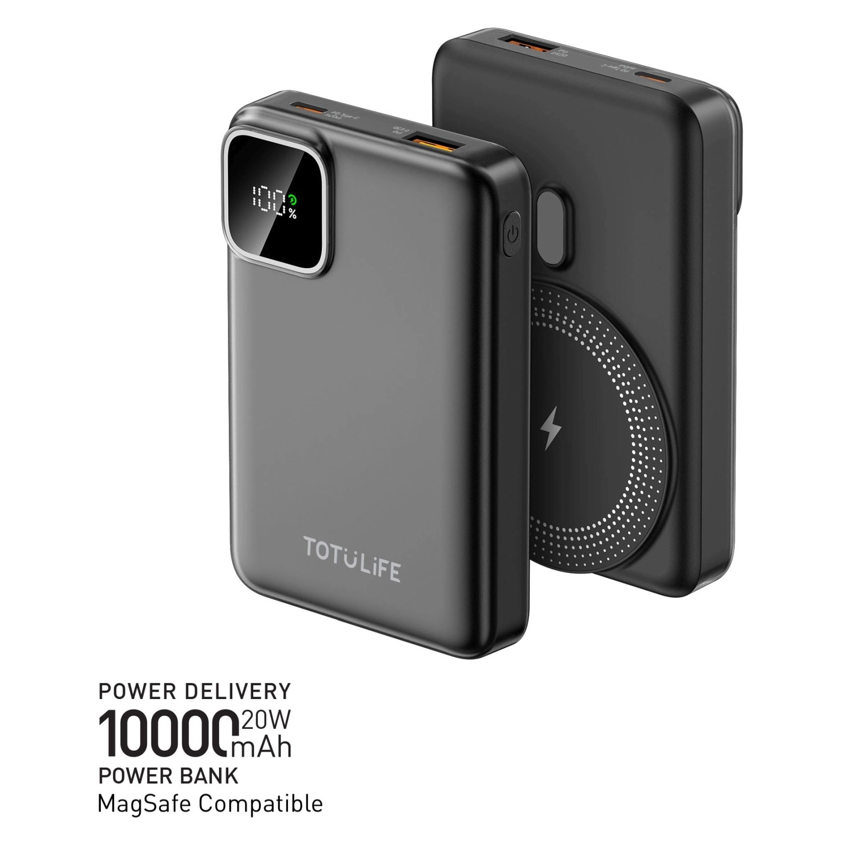 Pure Series Mag PD - 10000mAh 20W Fast charging