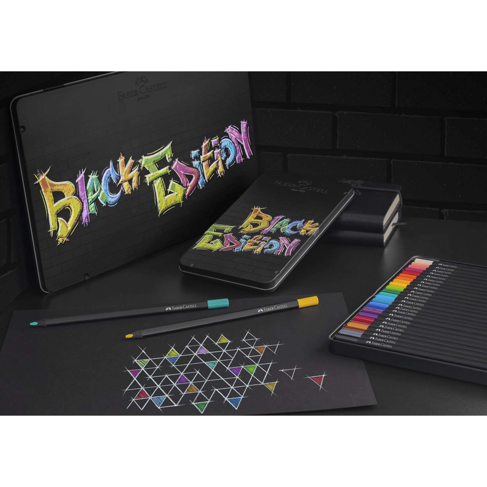 Black Edition Color Pencils - 12pcs