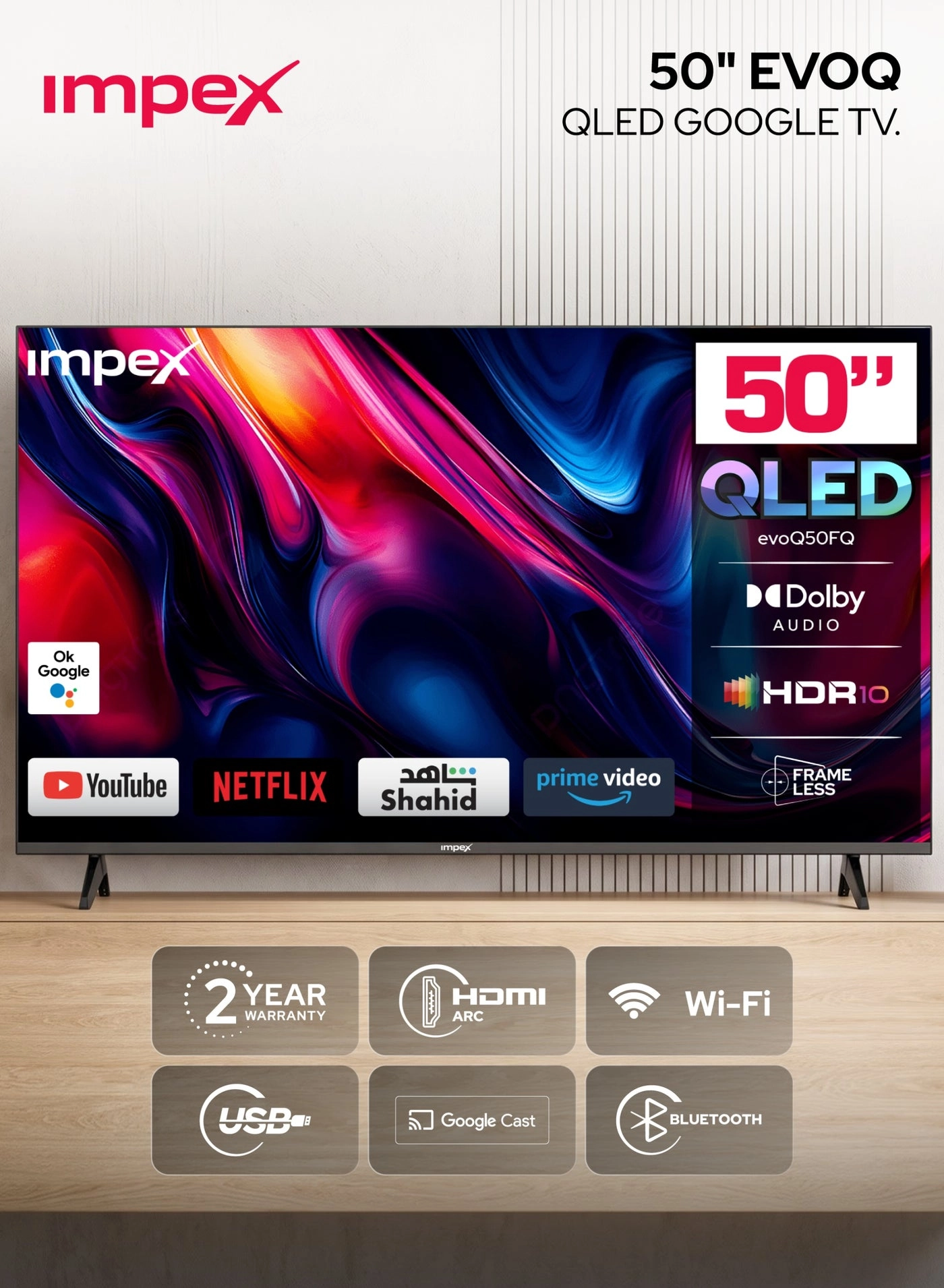 Impex TV evoQ50FQ 50"