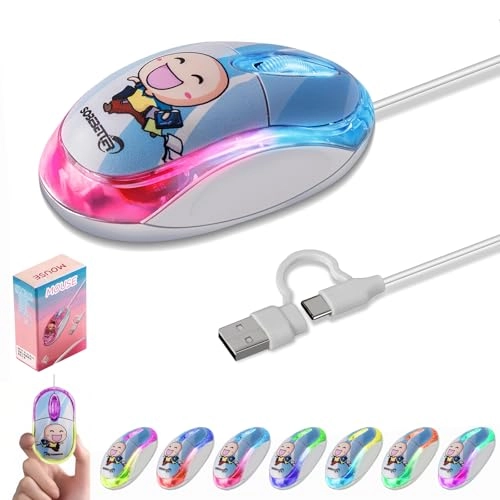 Wired USB C Mouse - USB