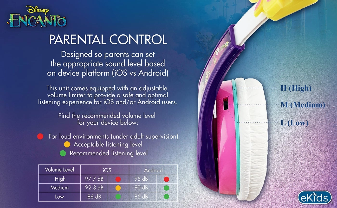 Disney Encanto Headphones Wired Headphone Bundle