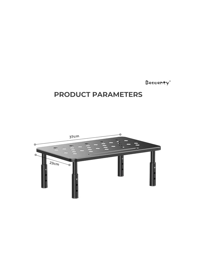 Monitor Stand Riser - 2 Pack 3 Height Adjustable 14.5 in