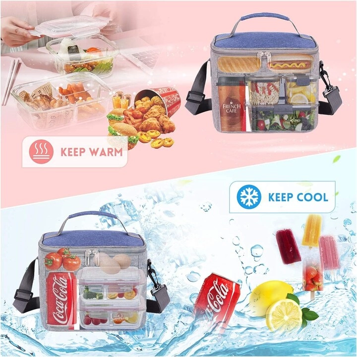 Insulated Lunch Bag - Leakproof Thermal