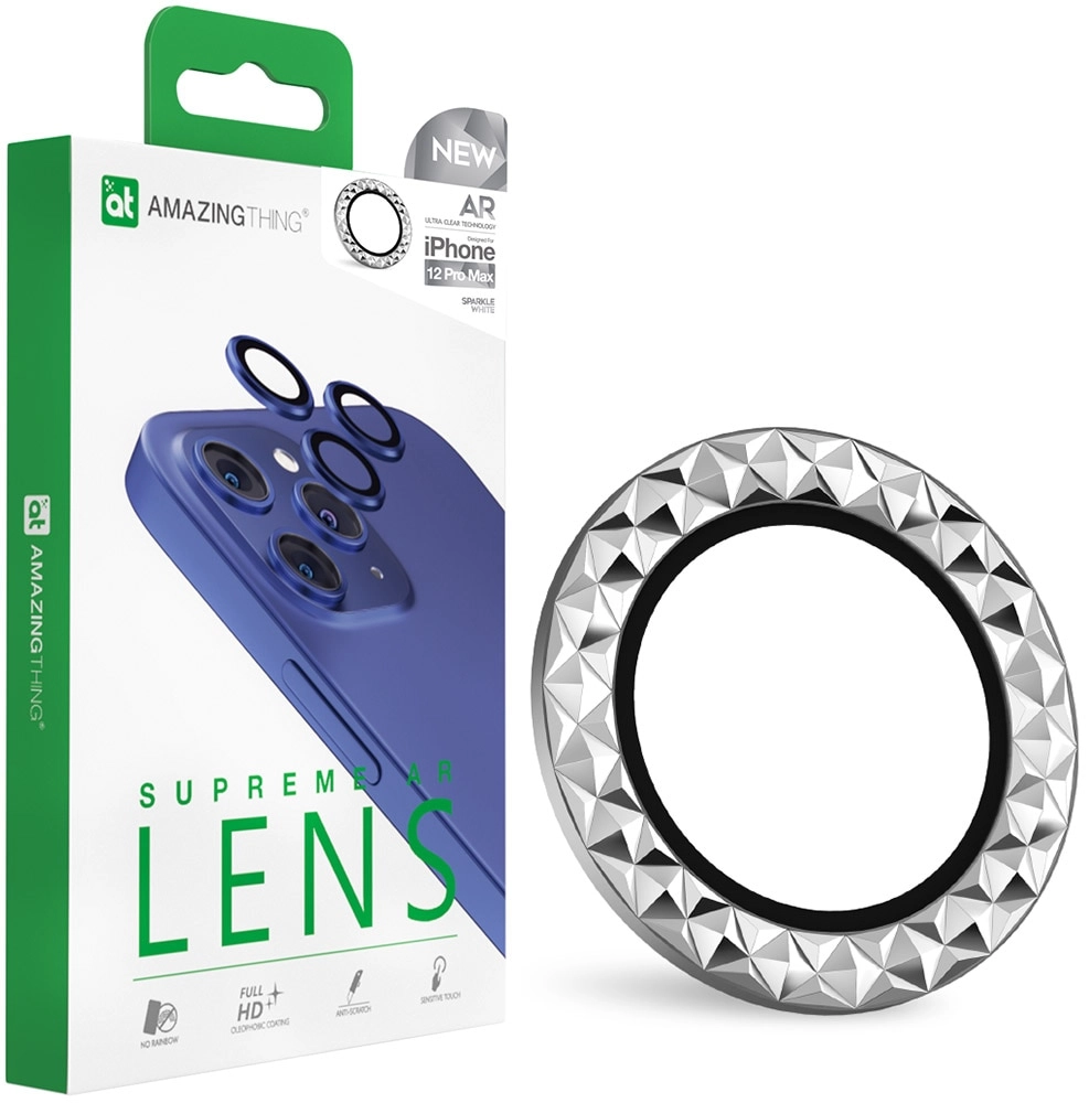 CasePro SUPREME AR Lens Defender - Apple iPhone 12 Pro MAX (6.7 inch) (3 Camera Lenses)