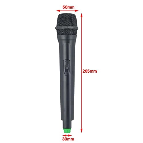 Plastic Fake Music Rock Mic Karaoke Prop Performance Wired Microphone