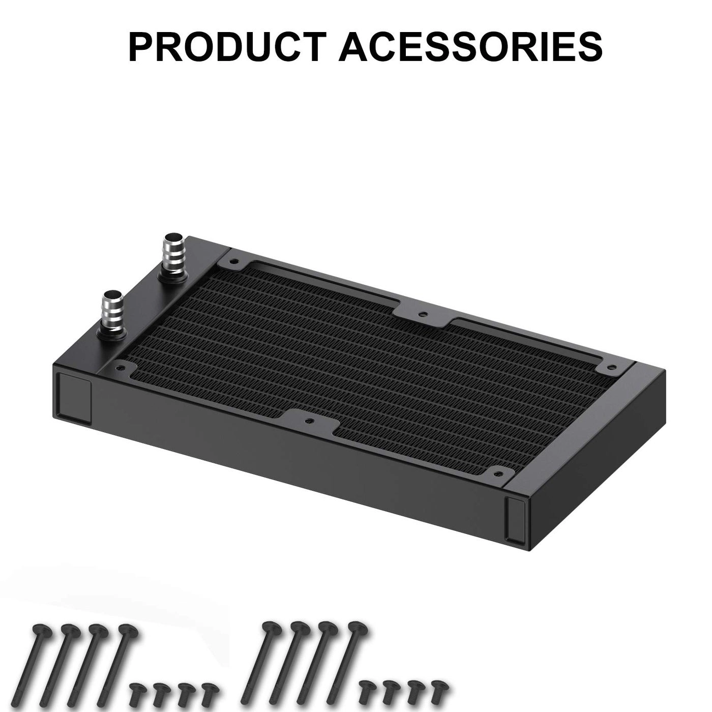 Water Cooling Radiator - 240mm 12 Pipe