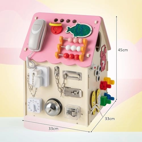10032PITM-VC - pink 33 cm x 33 cm x 45 cm
