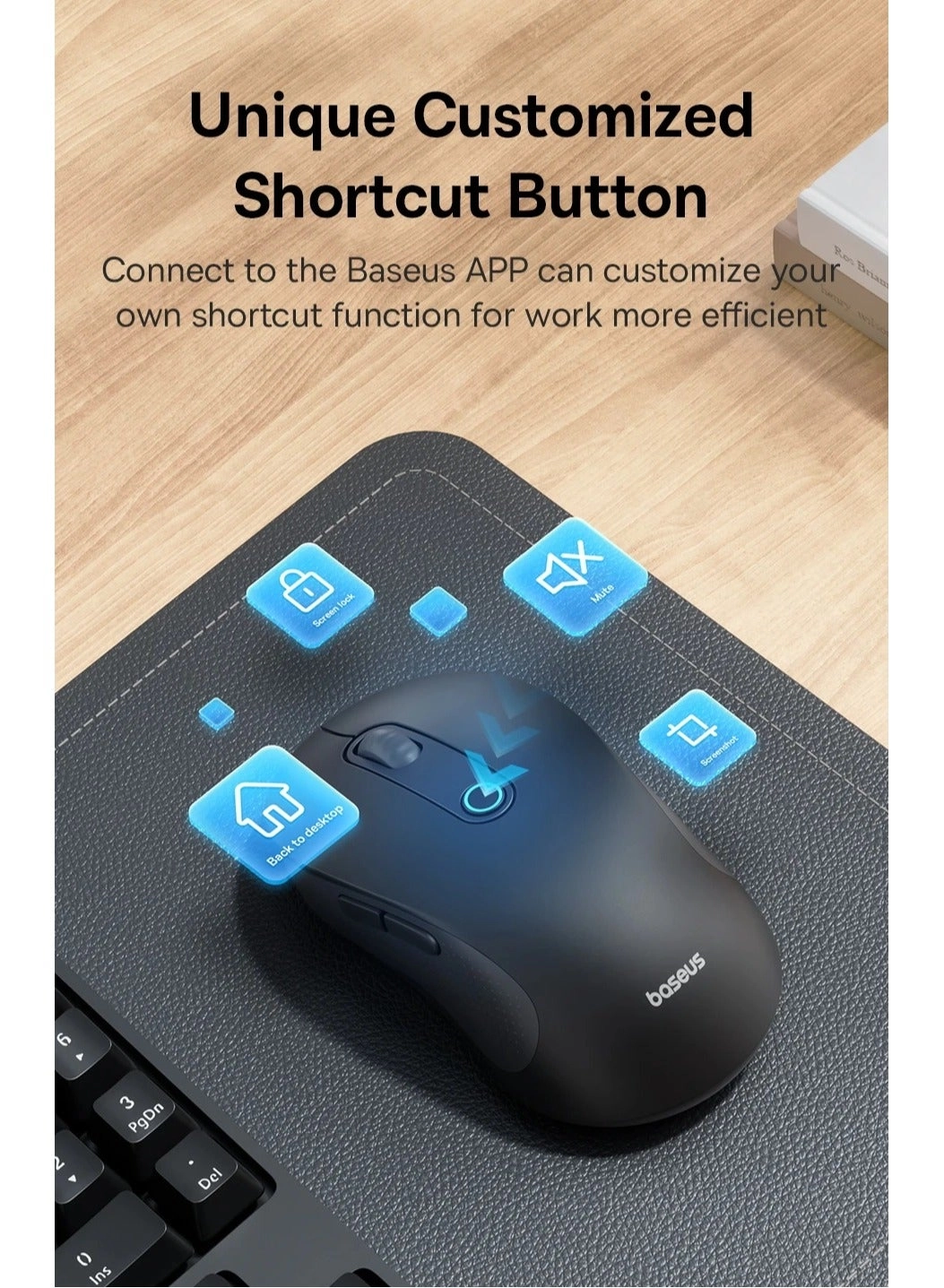 F02 Ergonomic Mouse - Wireless