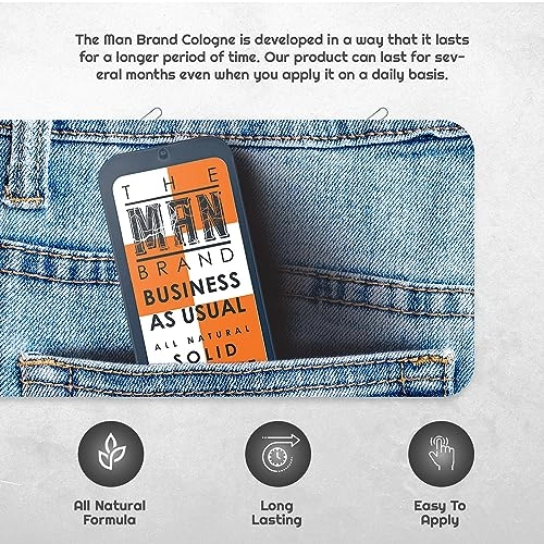 Business As Usual Solid Cologne - 22.18 ml