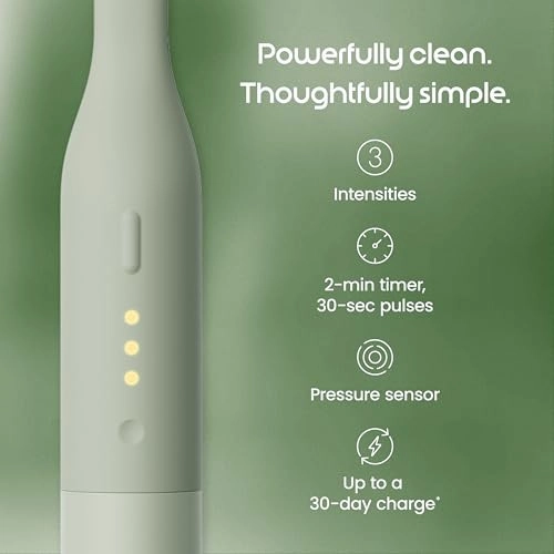 Ultra Next Generation Smart Sonic Toothbrush - 30-Day Battery Life Soft Bristles