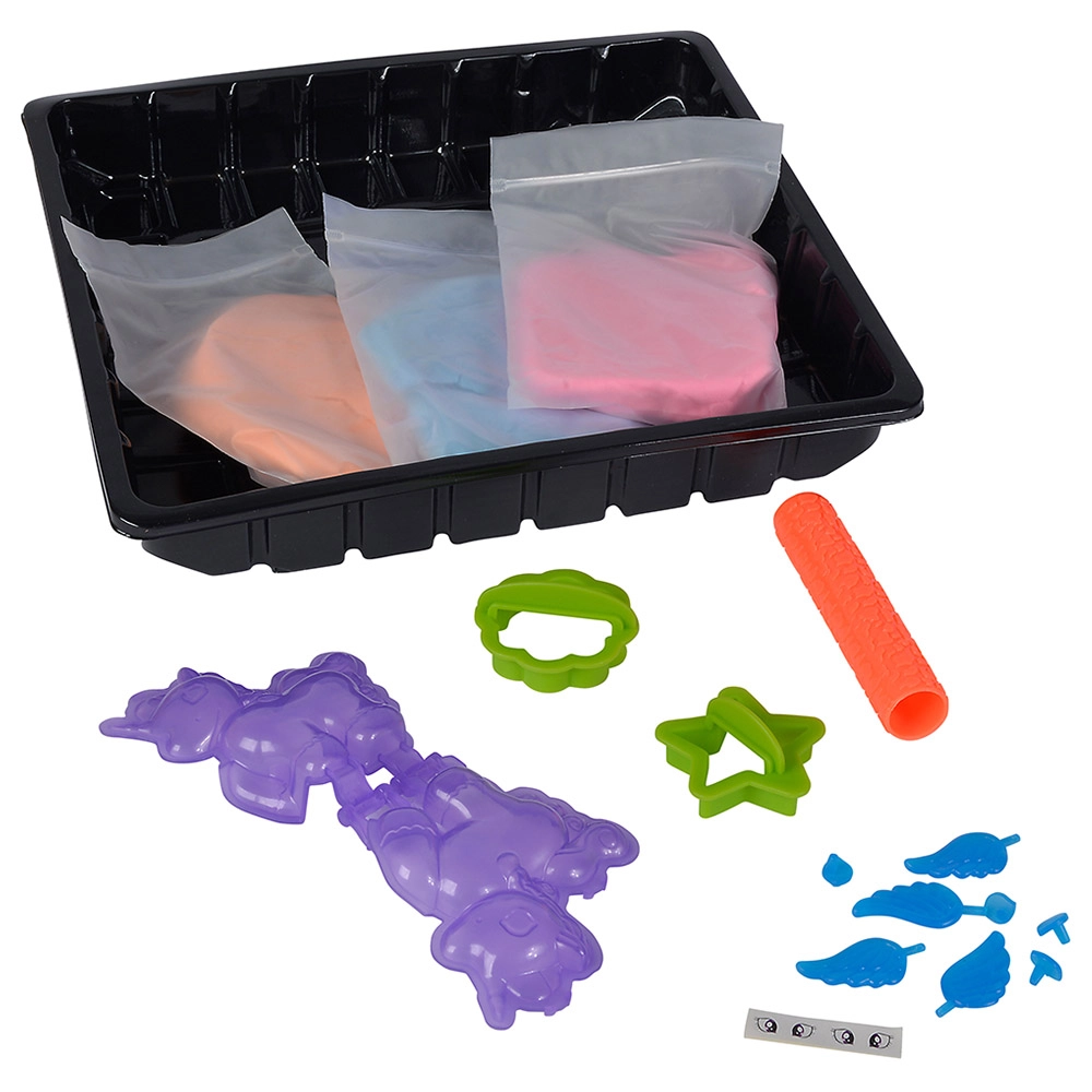 A&F Playsand Set Unicorn - 3 x 200 g Multi Colour