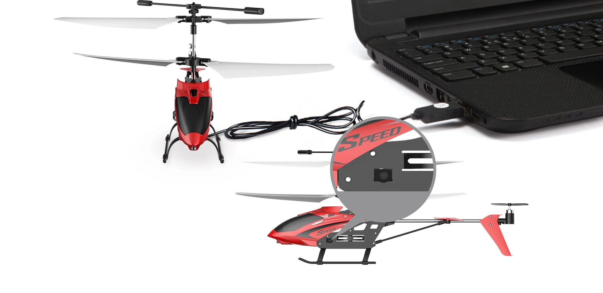 2.4H RC HELICOPTER - AUTO HOVER