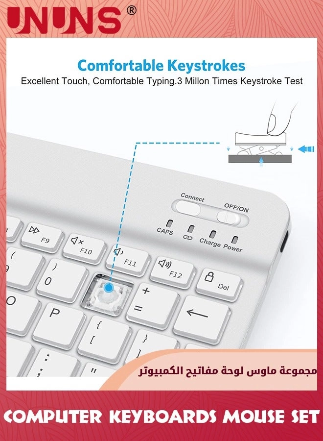 Bluetooth Keyboard and Mouse - Wireless