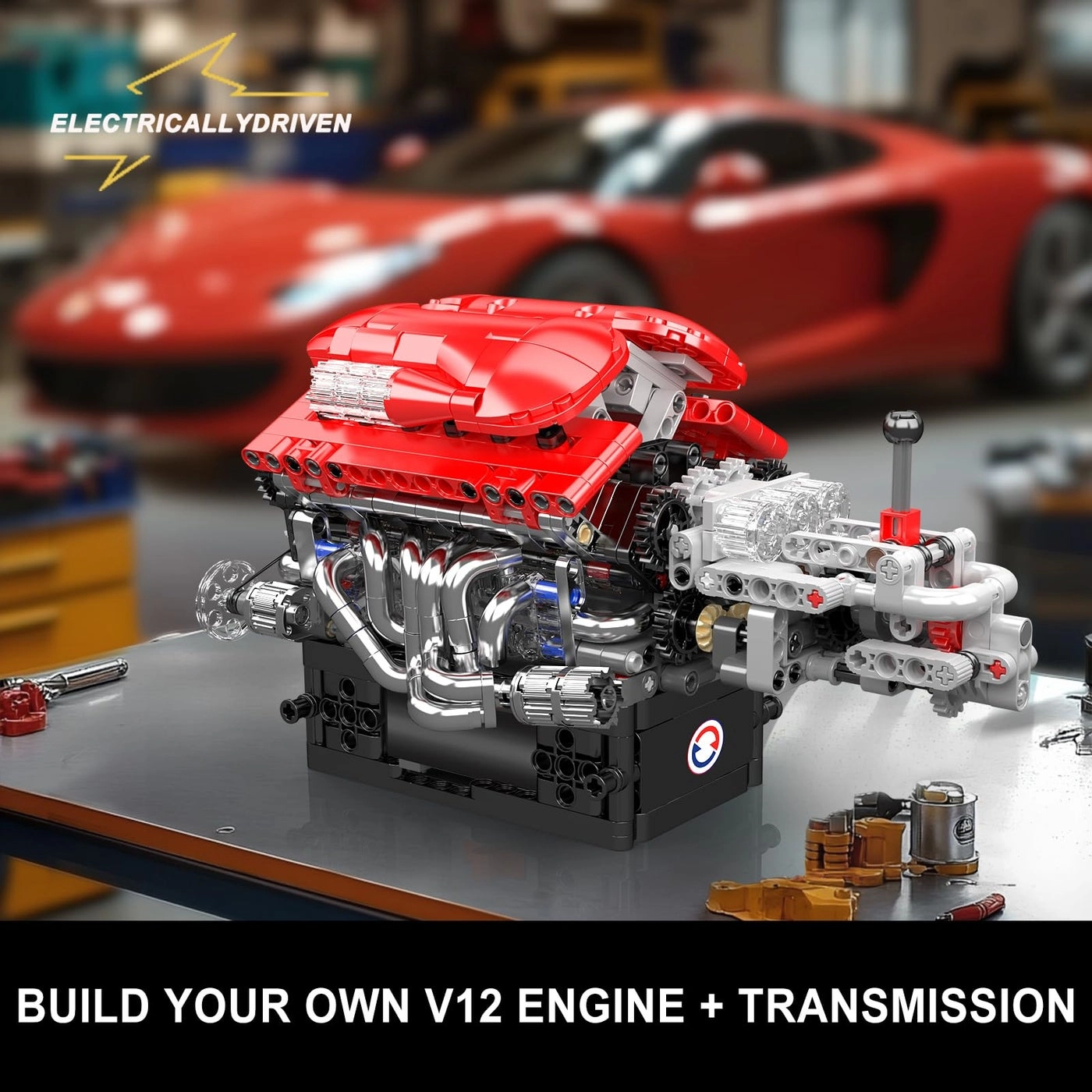 10226 V12 Engine - 863 pcs
