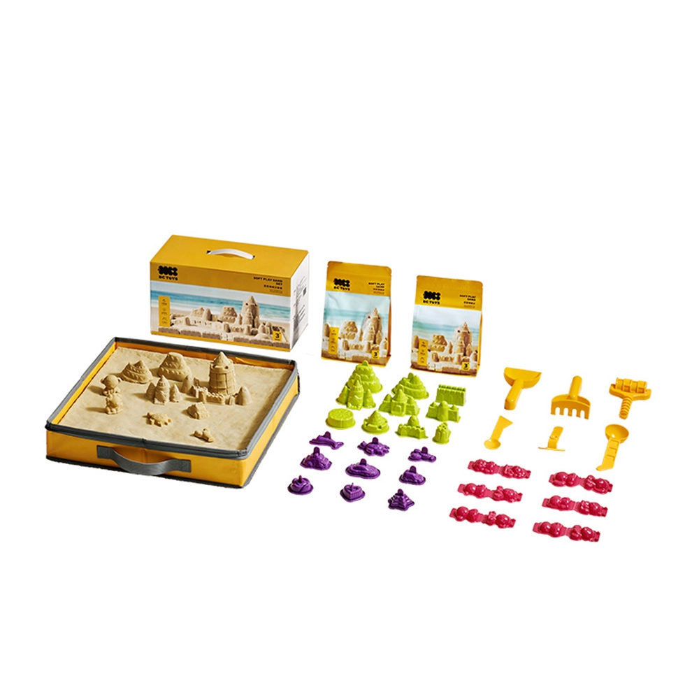 Babycare Magic Molding Sand Clay Set - 2 kg non-toxic