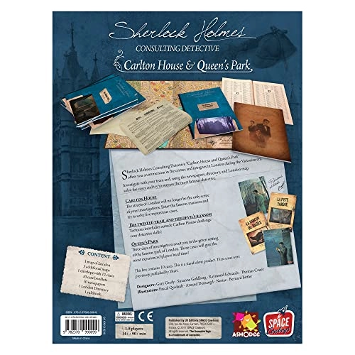 Sherlock Holmes Consulting Detective: Vol 03 - Carlton House & Queen's Park