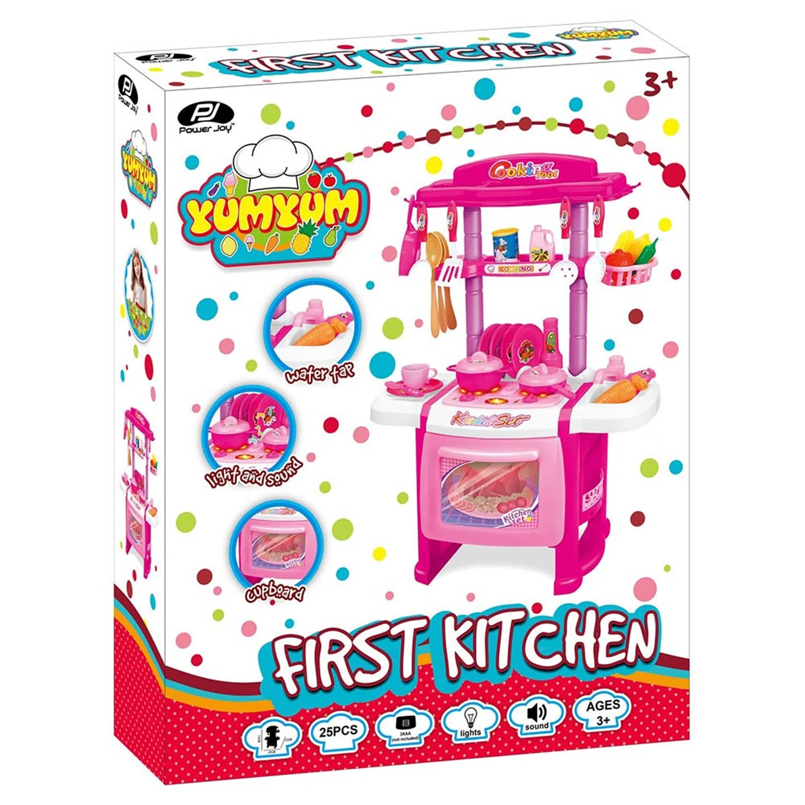 Power Joy Yumyum First Kitchen - 25 pcs (ALGT-CK18500)