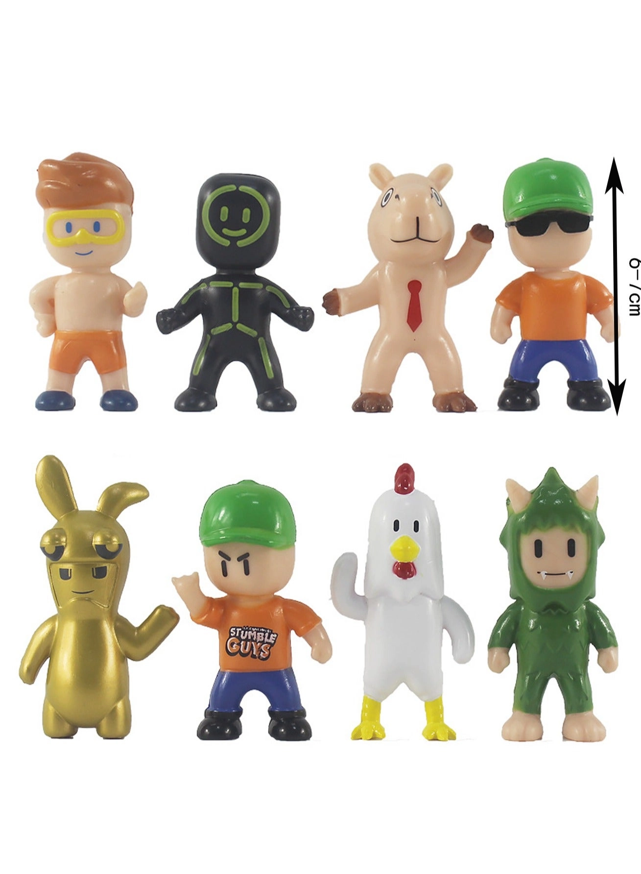 Stumbling Boy Toys - 8pcs Set