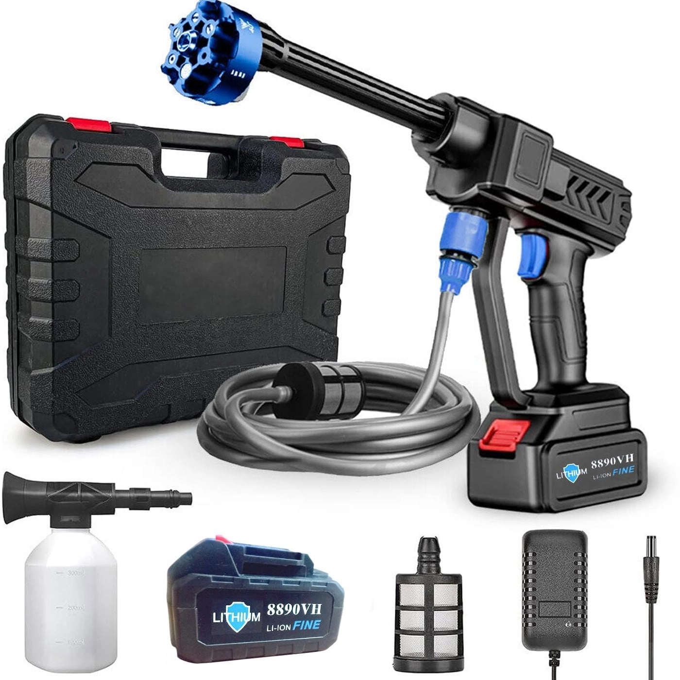 VICHAXAN 6 in 1 Cordless Portable Pressure Washer