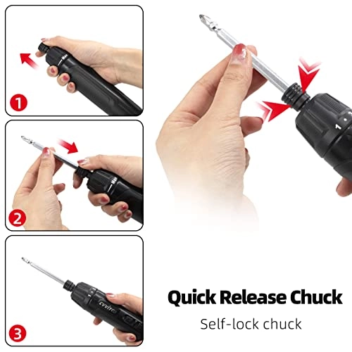 Mini Cordless Electric Screwdriver - 6N.m Torque Type C USB