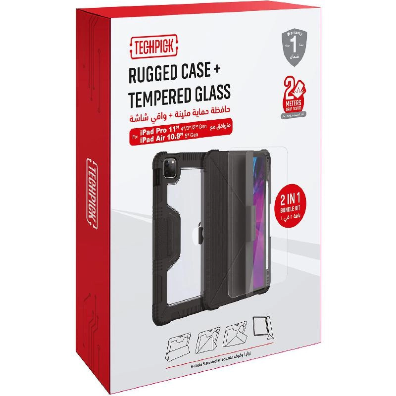 Case with Screen Protector for iPad Pro 13-inch (M4)