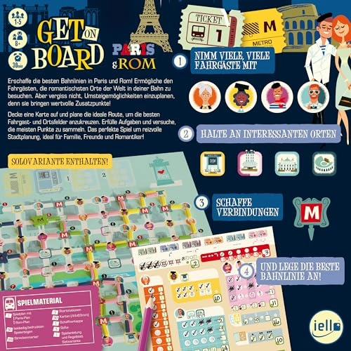 Get on Board: Paris & Rome (German)
