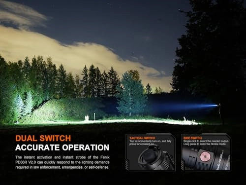PD36R V2.0 Flashlight Rechargeable