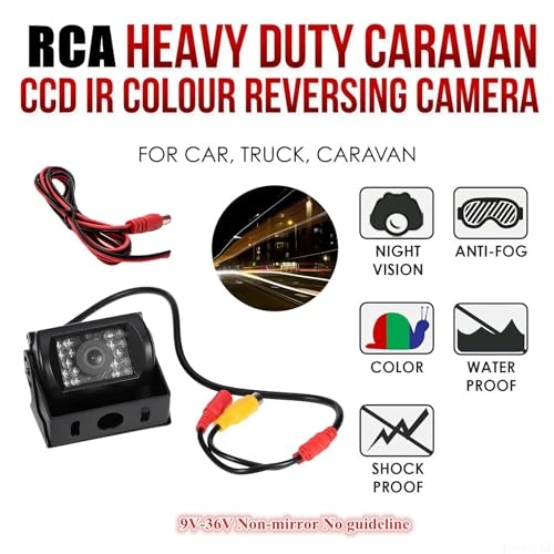 Car Reversing Camera - Night vision RCA 480TV lines