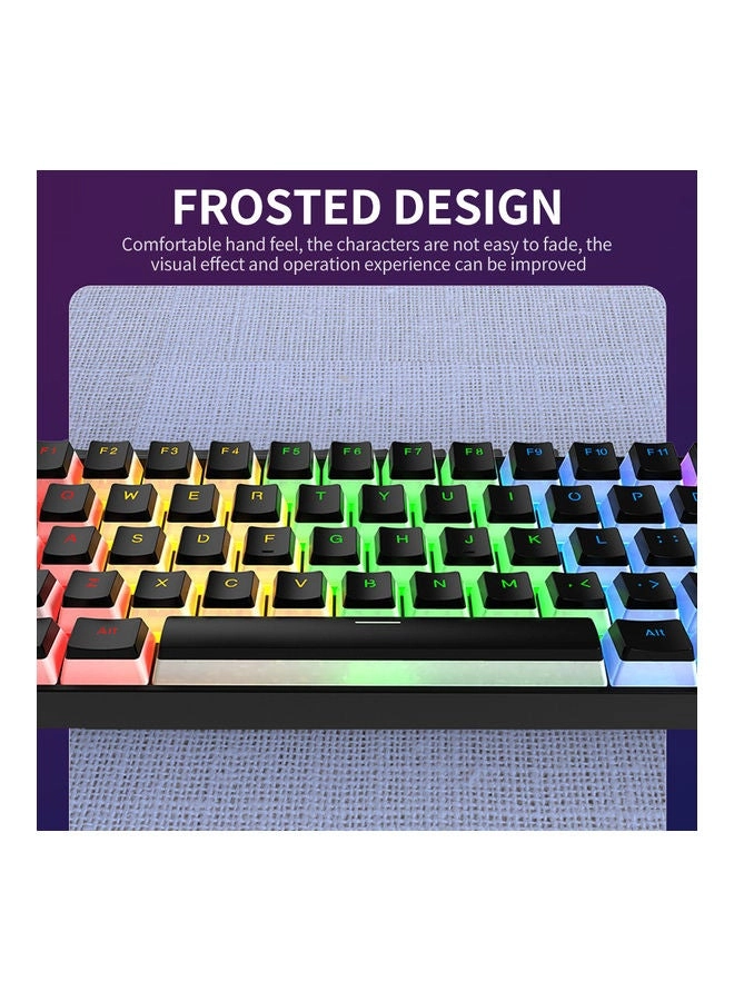 Pudding Keycap Set - 108 Keys PBT White