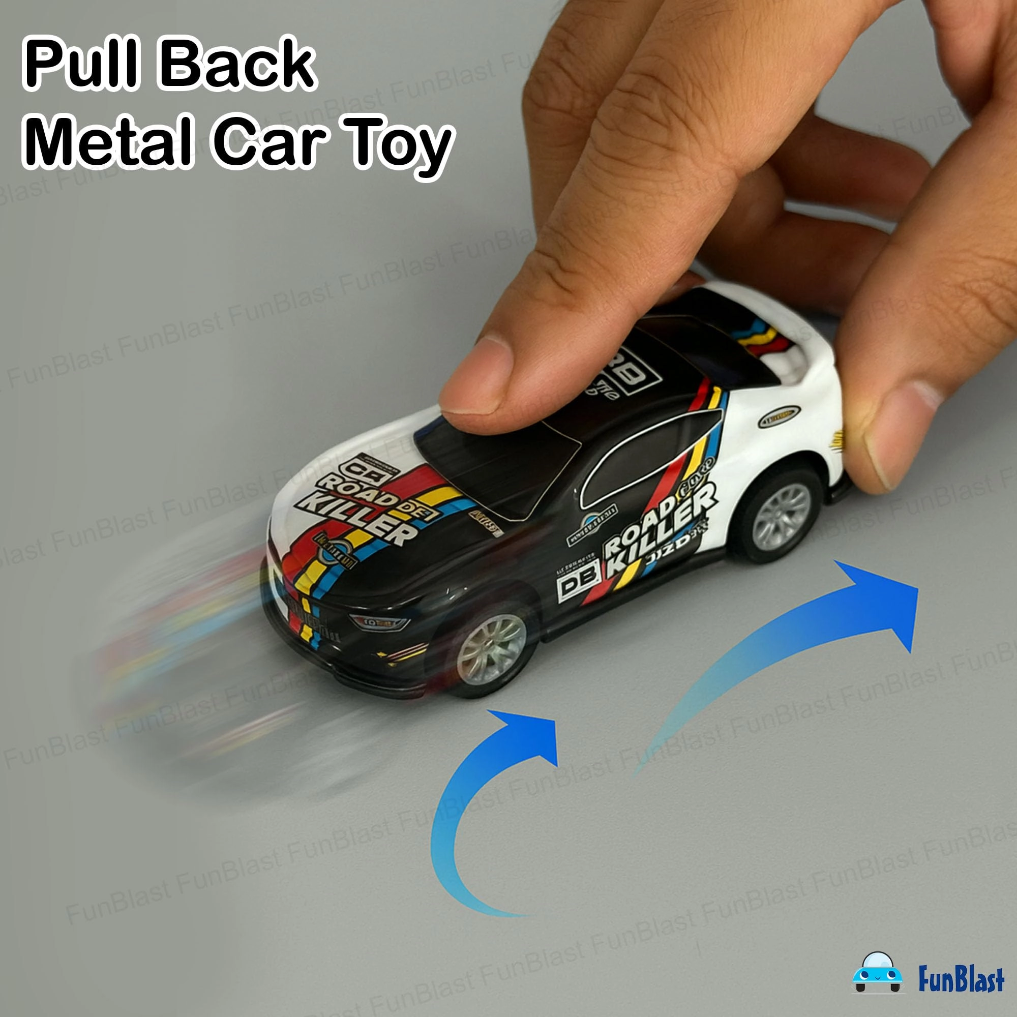 Die-Cast Car Set - 8pcs