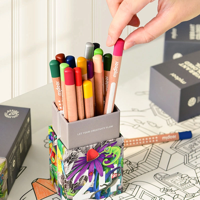 Vibrant Coloring Pencils - 36 pcs