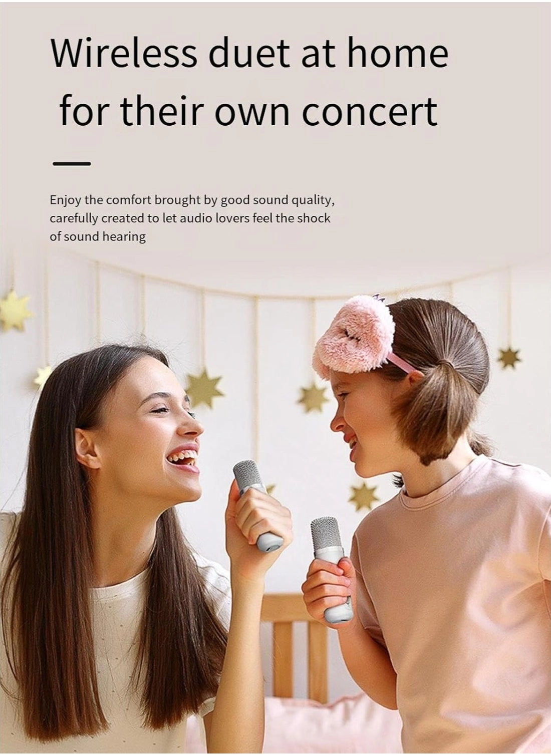 Karaoke Machine - 2 Wireless Microphones