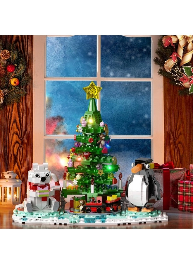 Christmas Tree Building Kit - Animals 802pcs