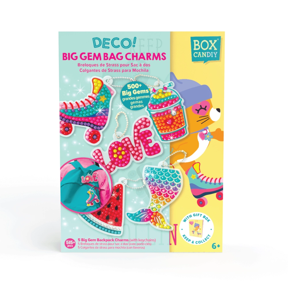Box Candiy Deco - Big Gem Backpack Charms