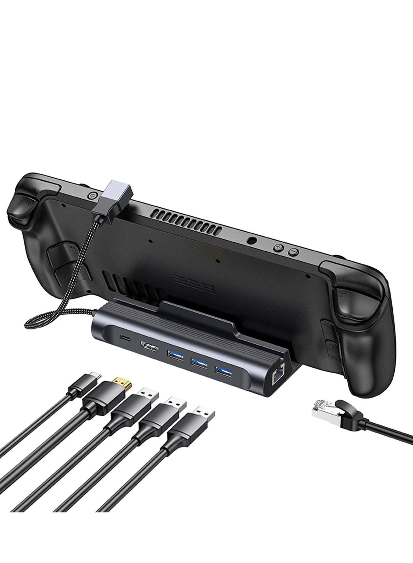 Excefore 6-in-1 Docking Station - Steam Deck/ROG Ally