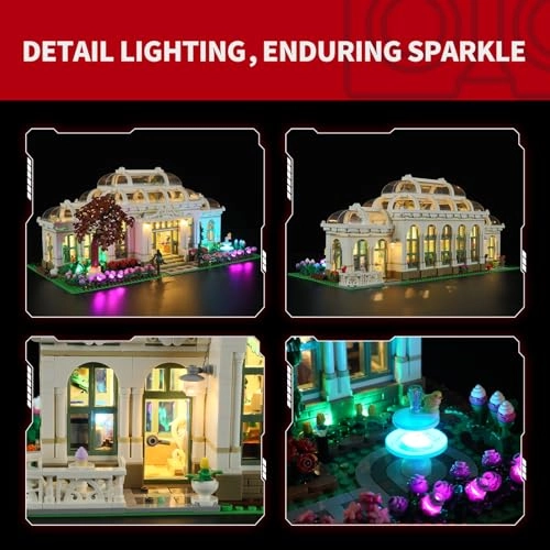Light Kit - Plastic Botanical Garden 1 for LEGO Botanical Garden 21353