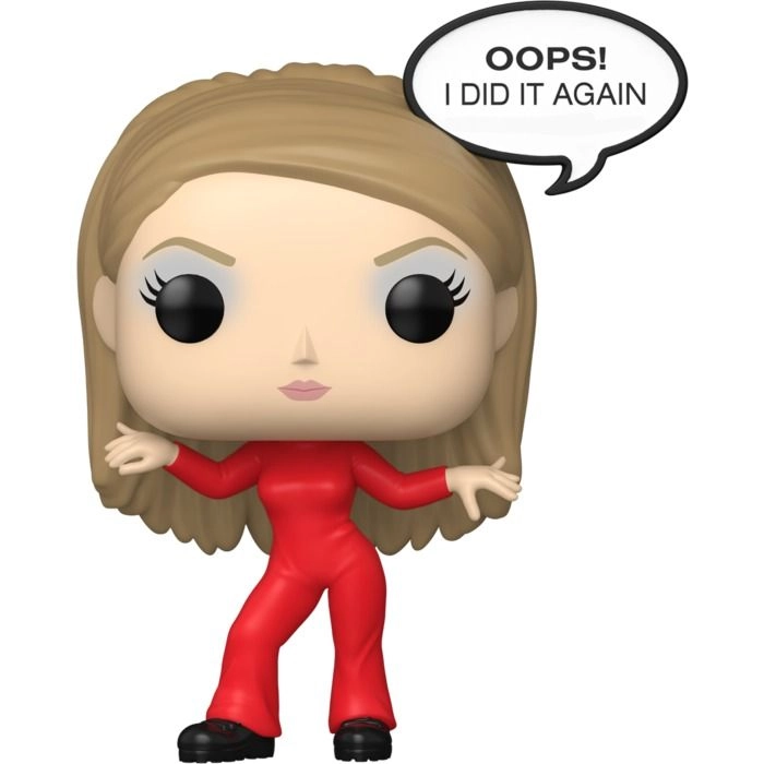 FUNKO Britney Spears - Pop! Sayings! Rocks - Vinyl Figure 'Oops! I Did It Again'