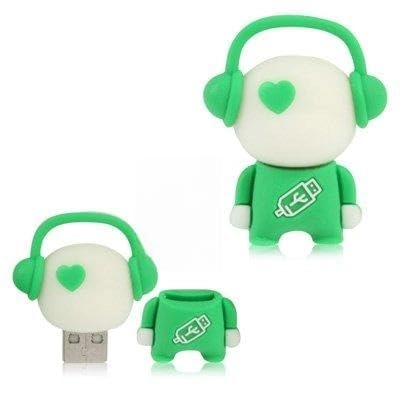 Bear's Paw Shaped Silicone USB Flash Disk - USB 2.0 8GB