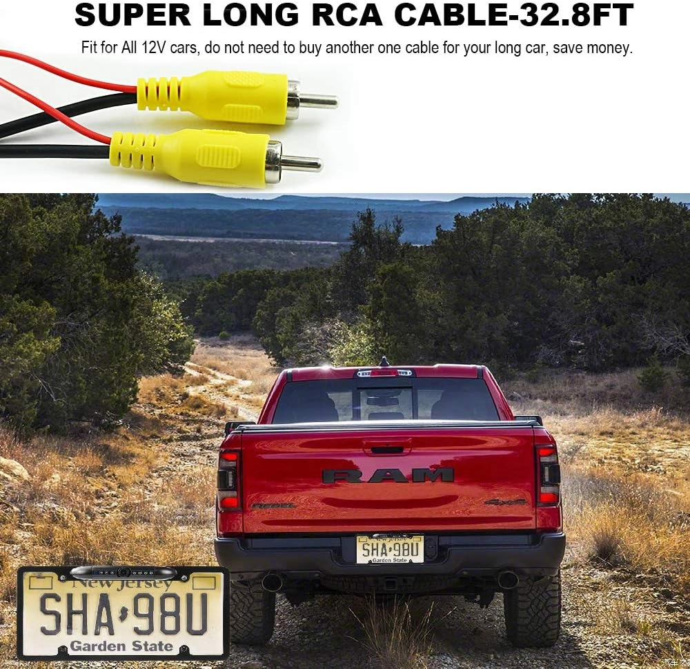 Backup Camera - Night vision Wired 960(H) * 576(V)