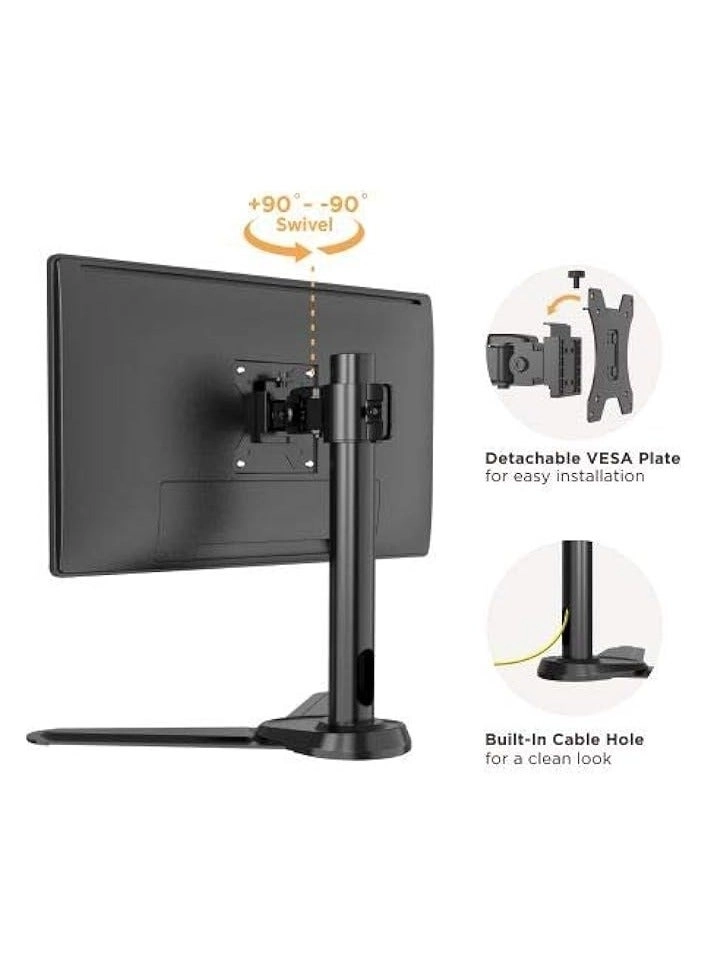 Single Monitor Desk Mount - 1 32 Inch