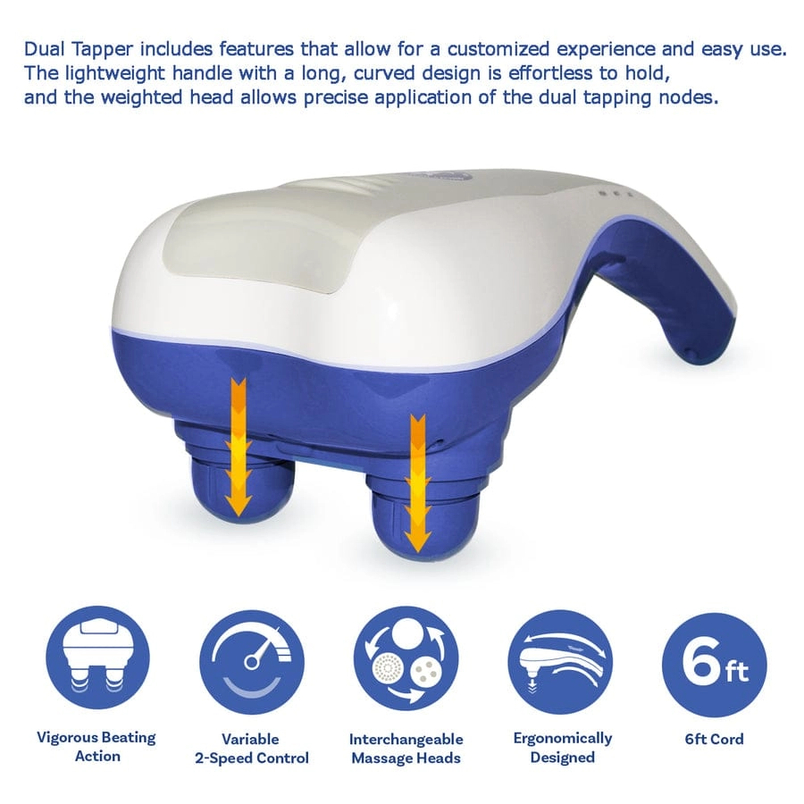 Dual Head 369387499334 Percussion Massager