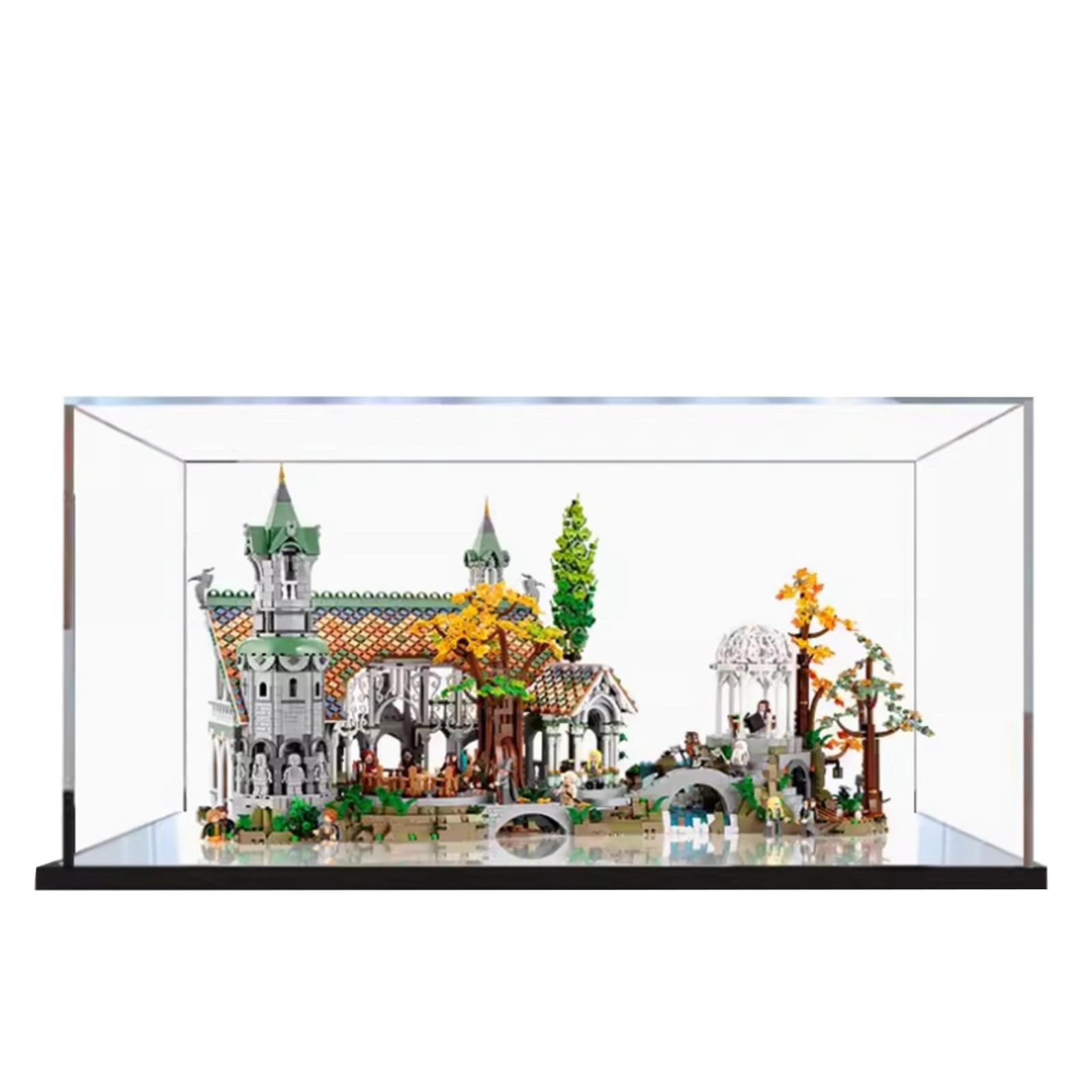 Lego Acrylic Display Case (10316) - Dustproof Transparent 80 x55 x45cm