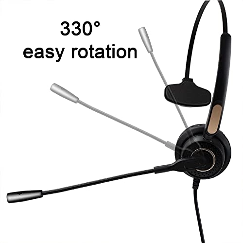 Computer Headset with Mic Wired Headset