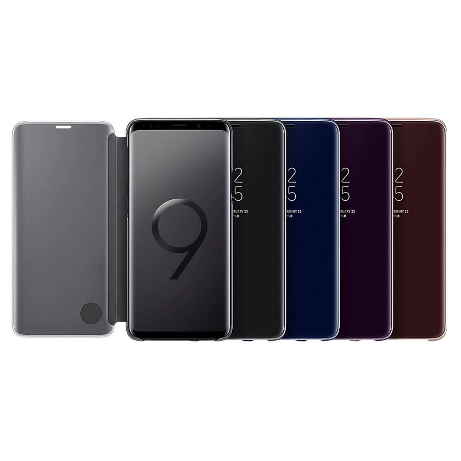 Clear View Standing Cover for Galaxy S9 Plus