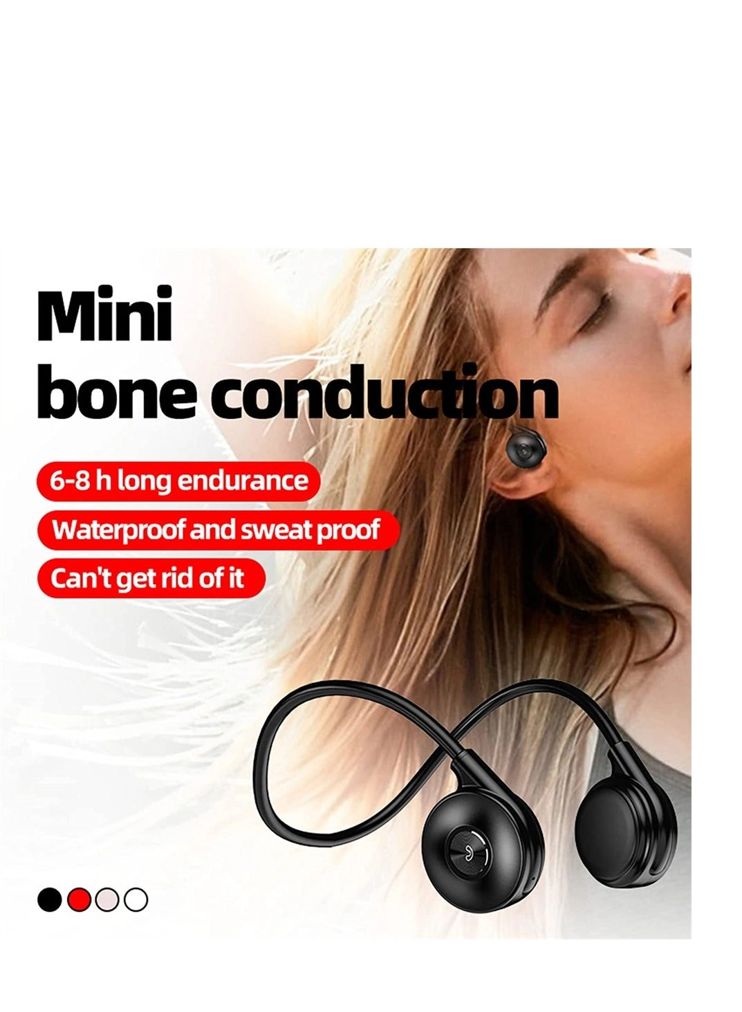 Open Ear Clip Headphones Wireless Headphone