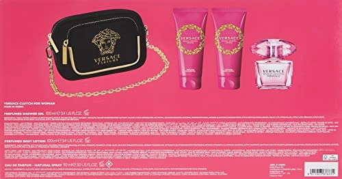 Bright Crystal Absolu EDP - 90 ml + Perfumed Shower Gel - 100 ml + Perfumed Body Lotion - 100 ml + Bag