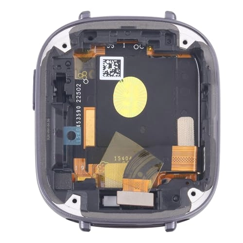 LCD Screen Digitizer Full Assembly with Frame for Honor Watch 4 - Goldnull